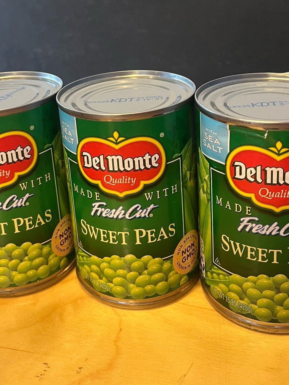 Green Sweet Peas - Canned Pantry Vegetable